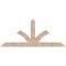 Ekena Millwork Richland Smooth Timber Gable Bracket, Douglas Fir, 84"W x 35"H x 5 1/2"D x 5 1/2"F, 10/12 Pitch GBW084X35X0606RIC00SDF - alternate 1